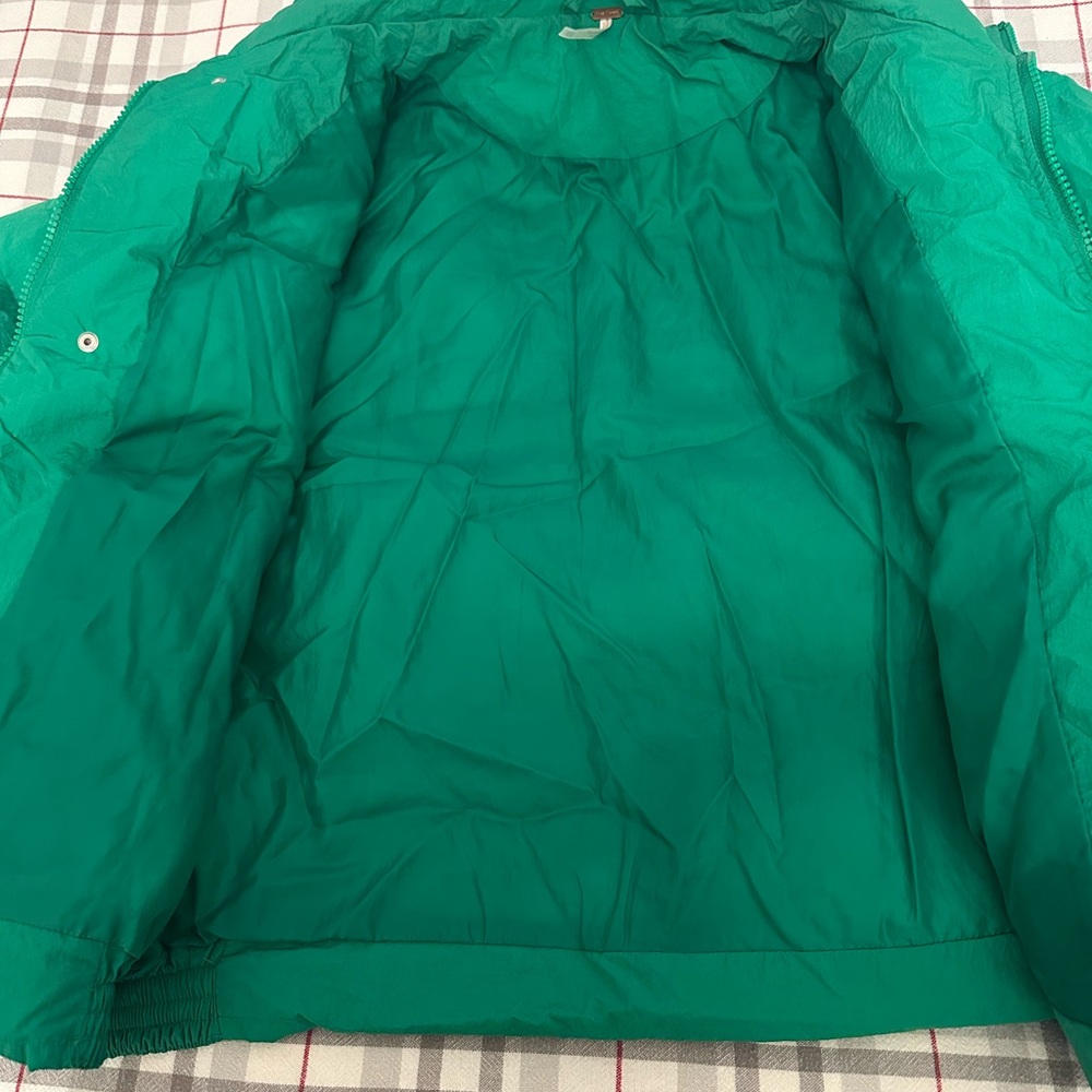 Free People Green Puffer Jacket - Picture 6 of 14